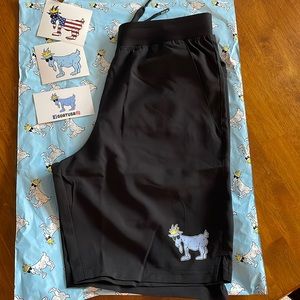 Never worn - youth GOAT USA shorts